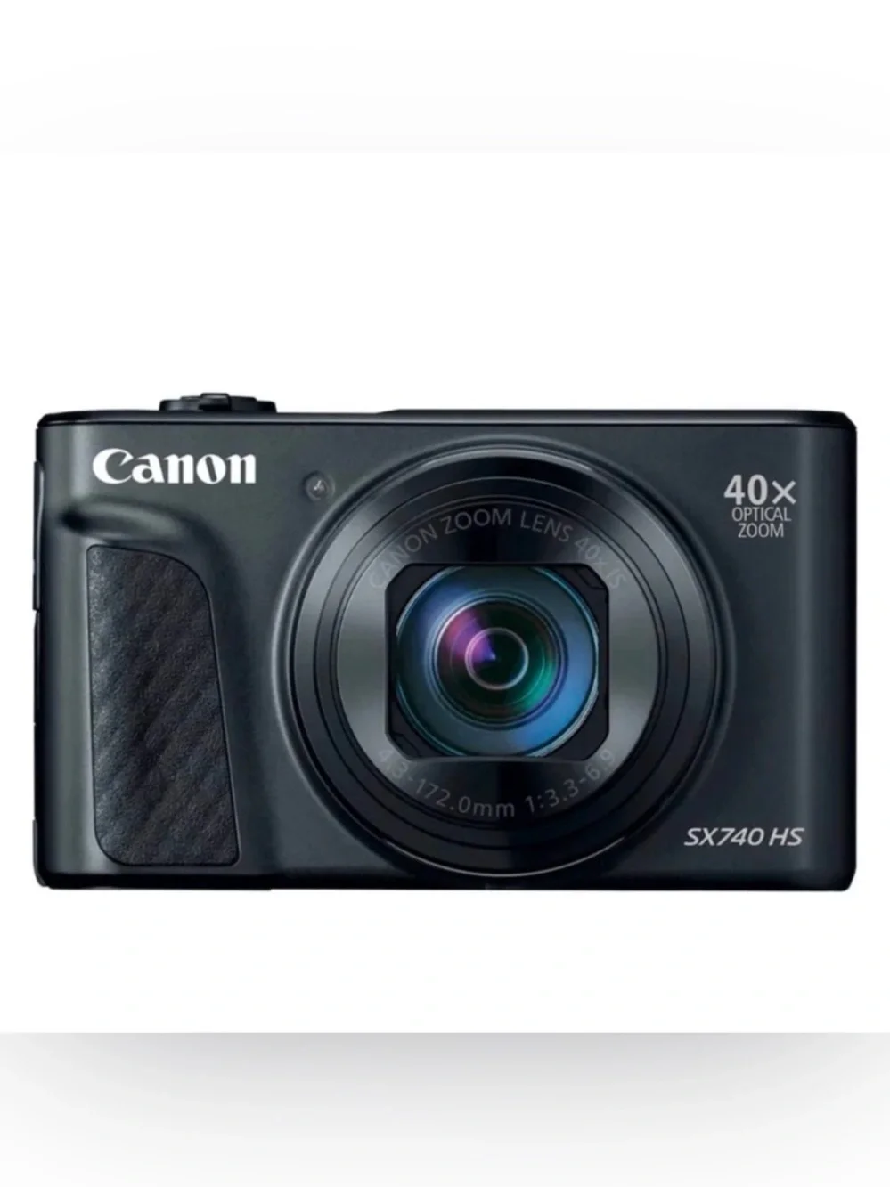 Canon PowerShot SX740 HS Digital Camera - Black